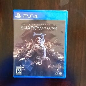 Middle Earth Shadow Of W PS4